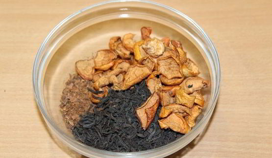 яблочный чай с пряностями