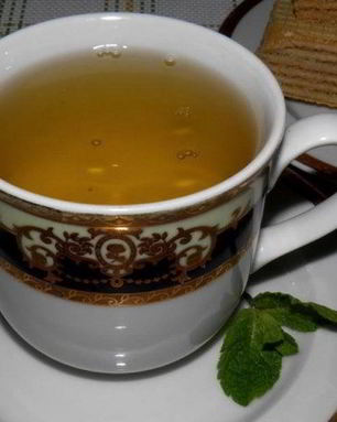 Зеленый чай с грибом рейши