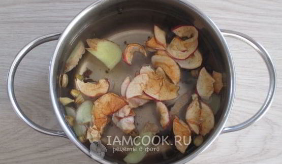 безалкогольный глинтвейн из каркаде