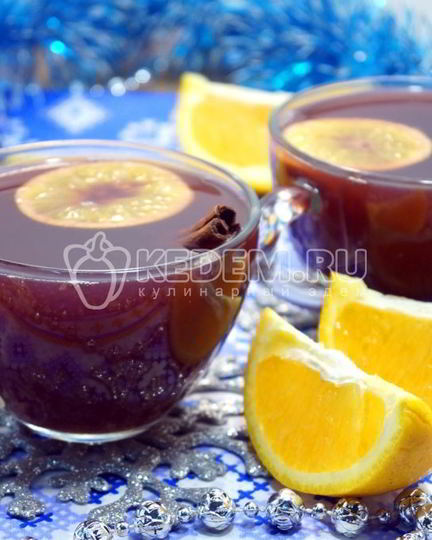 Рецепт глинтвейна с апельсином