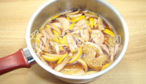 глинтвейн с апельсином