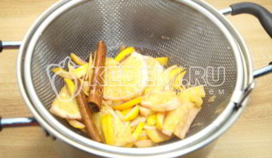 глинтвейн с апельсином