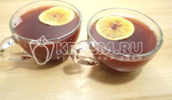 глинтвейн с апельсином