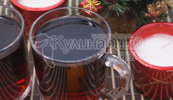 глинтвейн с лимоном