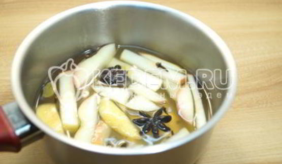 яблочный глинтвейн