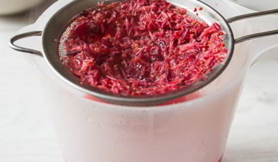 горячий клюквенный напиток