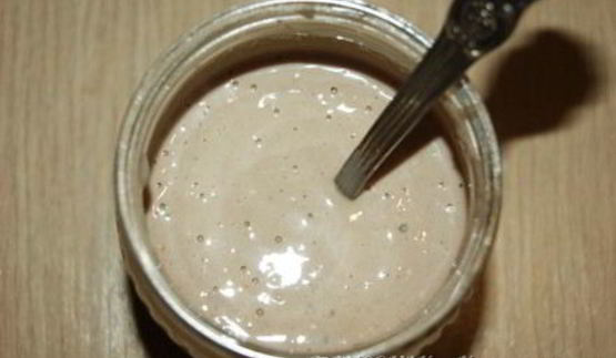 кефирный коктейль с отрубями и черносливом