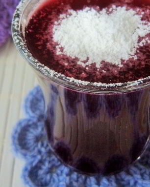 Черничный кисель