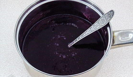 кисель из черники