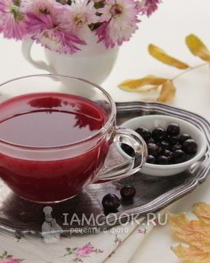 Кисель из черной смородины