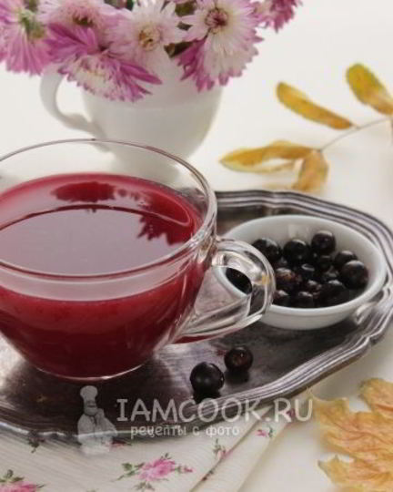 Рецепт киселя из черной смородины