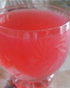 Кисель из красной смородины