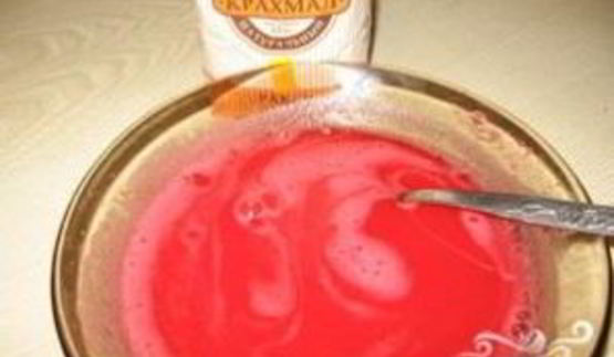 кисель из красной смородины