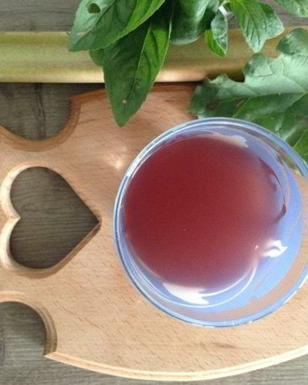 Рецепт киселя из ревеня