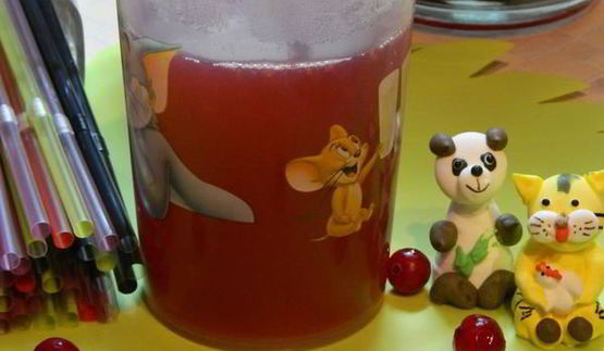 кисель клюквенный