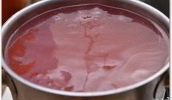 клубничный кисель