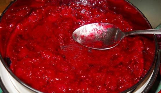 клюквенный кисель