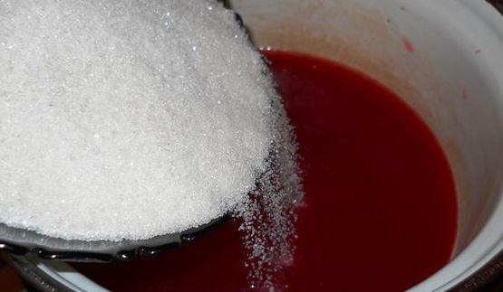 клюквенный кисель