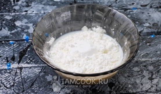 молочный кисель из картофельного крахмала
