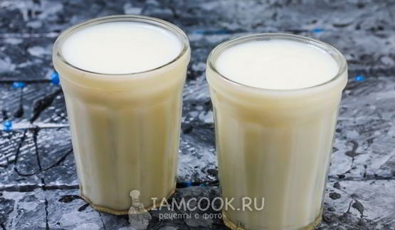 молочный кисель из картофельного крахмала
