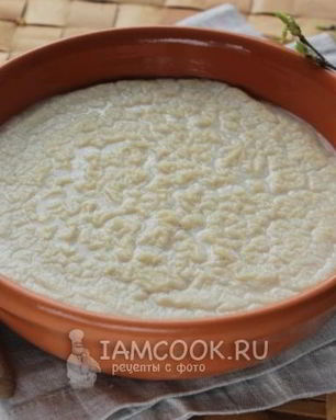 Овсяный кисель