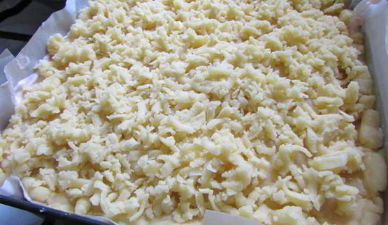 пляцок яблоки под кисельным небом