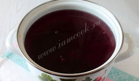 вишневый кисель