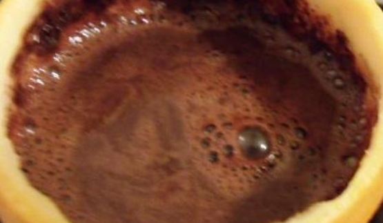 апельсиновое кофе