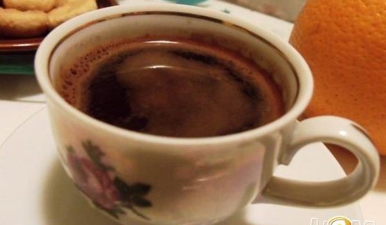 апельсиновое кофе