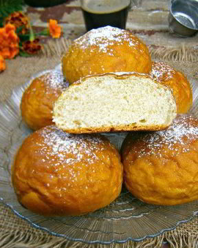 Булочки с кофейной корочкой