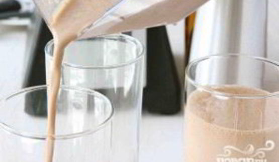 фраппе с коньяком и кофе