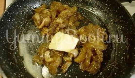 карамелизированные баклажаны с кофейным соусом