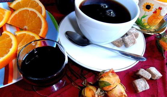 кофе с бальзамом