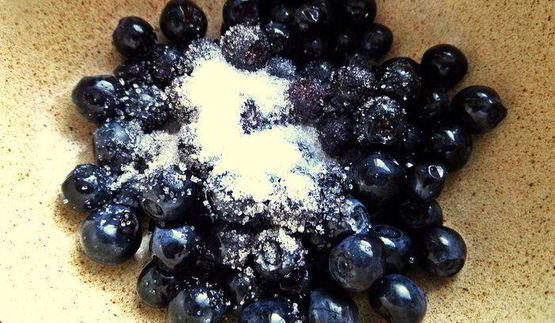 кофе с черникой