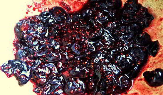 кофе с черникой