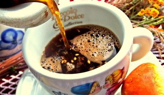 кофе с кунжутом