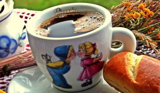 кофе с кунжутом