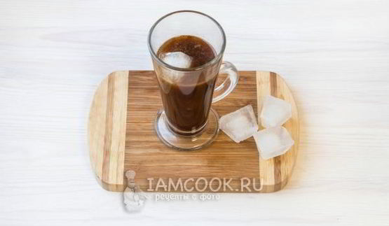 кофе с мороженым