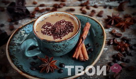 кофе с шоколадом