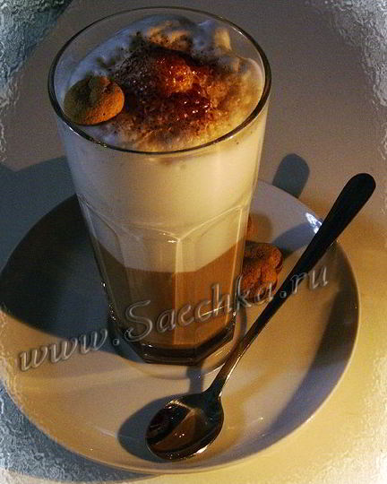 Рецепт латте макиато — кофе с молоком