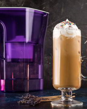 Летний лавандовый кофе