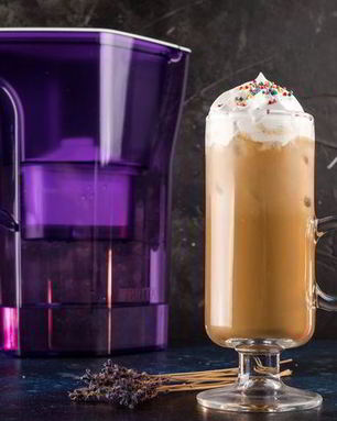 Летний лавандовый кофе