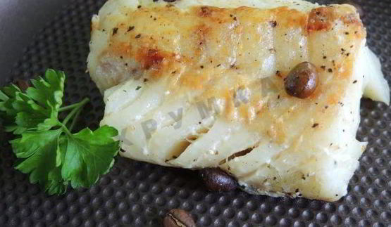 лойн трески с ароматом кофе