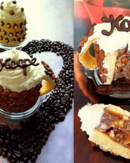 Рецепт мини-торт чашка кофе