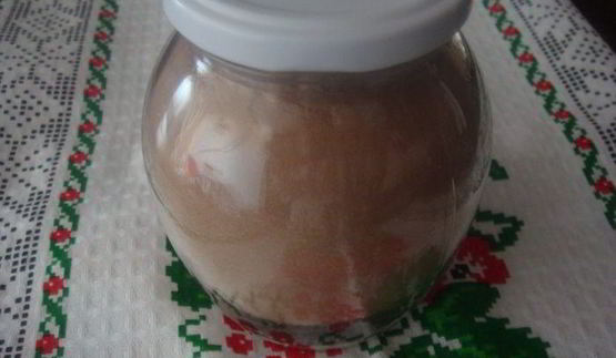 смесь порошка капучино