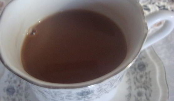 смесь порошка капучино