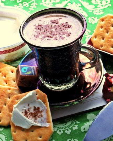 Рецепт сырного кофе