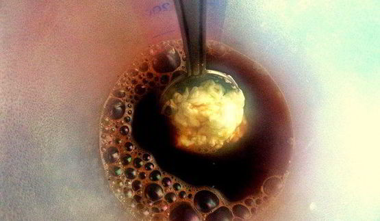 сырный кофе