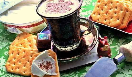 сырный кофе