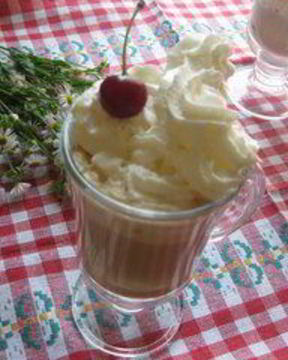 Кофейно-вишневый коктейль Утреннее наслаждение